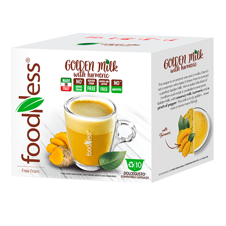 Bebida Funcional - Golden Milk con Curcuma (10 Capsulas)