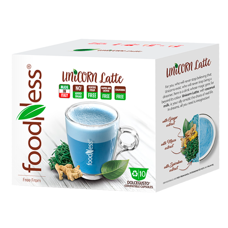 Bebida Funcional - Unicornio Latte con Espirulina (10 Capsulas)