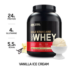 Gold Standard 100% Whey - Vainilla Ice Cream (74 Tomas)