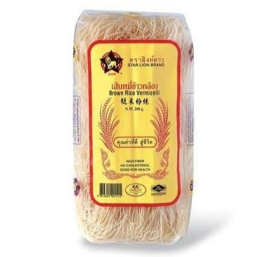 Pasta de Arroz Integral Sin Gluten - Vermicelli (200 g)