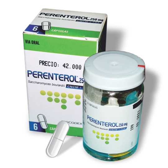 Perenterol - Saccharomyces Boulardii 250 mg (6 Cápsulas)