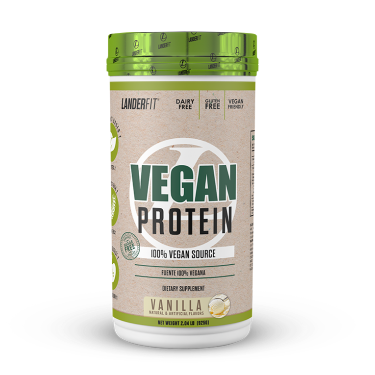 Vegan Protein Landerfit - Vainilla (25 Tomas)