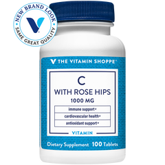 Vitamina C-1000 mg with Rose Hips (100 Tabletas)