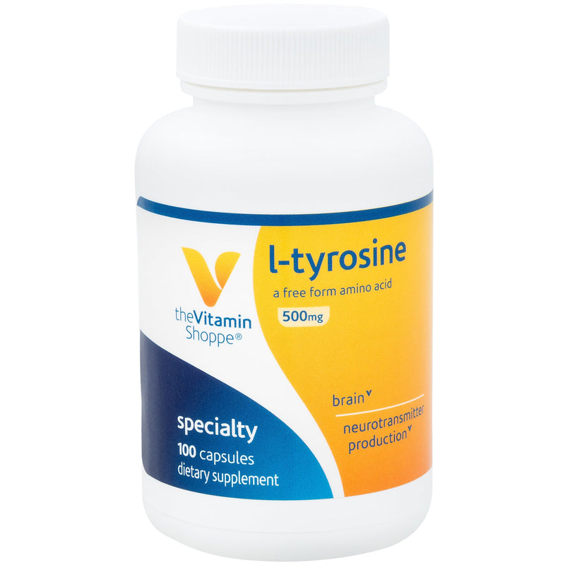 L-Tyrosine 500 mg (100 Capsulas)