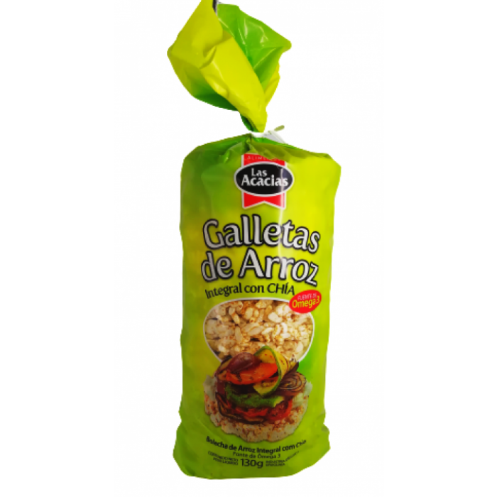 Galletas de Arroz con Chia (100 g)