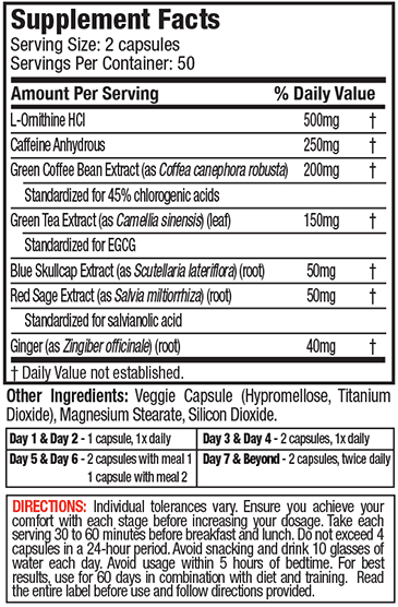 Hydroxycut Hardcore Next Gen (100 Capsulas)