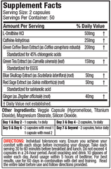 Hydroxycut Hardcore Next Gen (100 Capsulas)