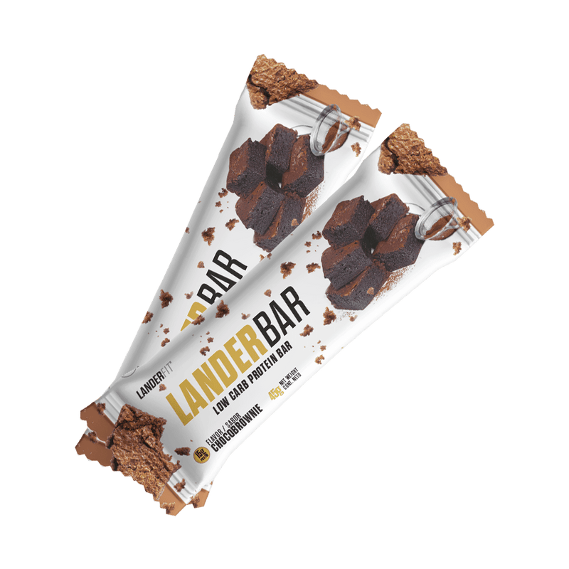 LanderBar Barritas Proteicas Low Carb - Choco Brownie (45 g)