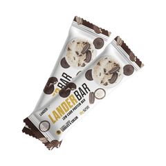 LanderBar Barritas Proteicas Low Carb - Cookies&Cream (45 g)