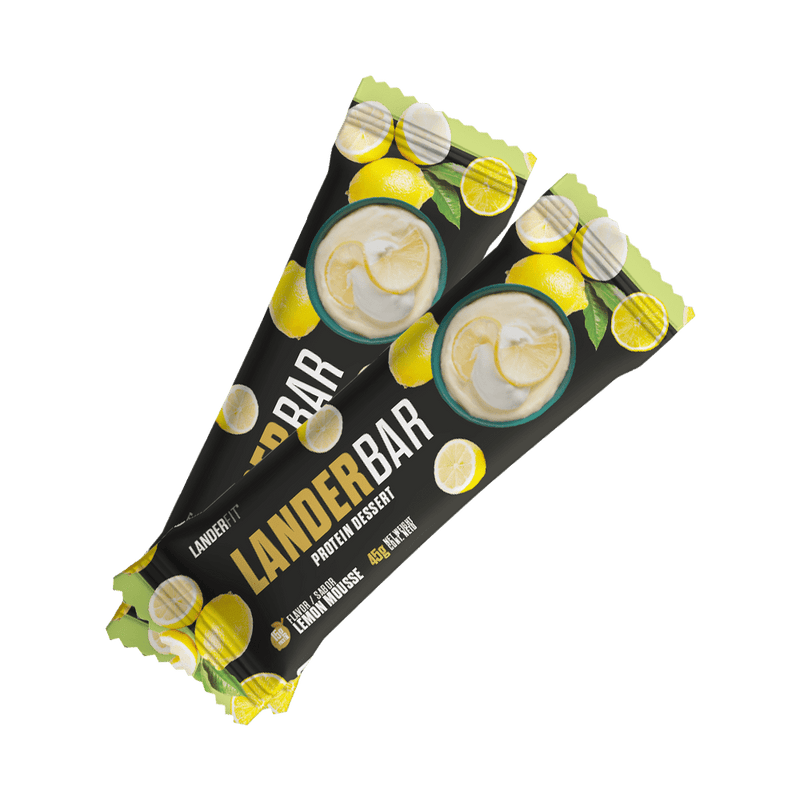 LanderBar Barritas Proteicas - Mousse de Limon (45 g)