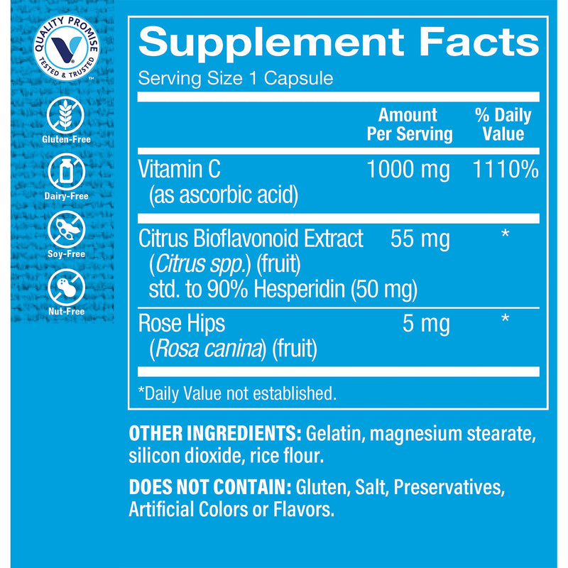 Vitamina C-1000 mg Complex (100 Capsulas)