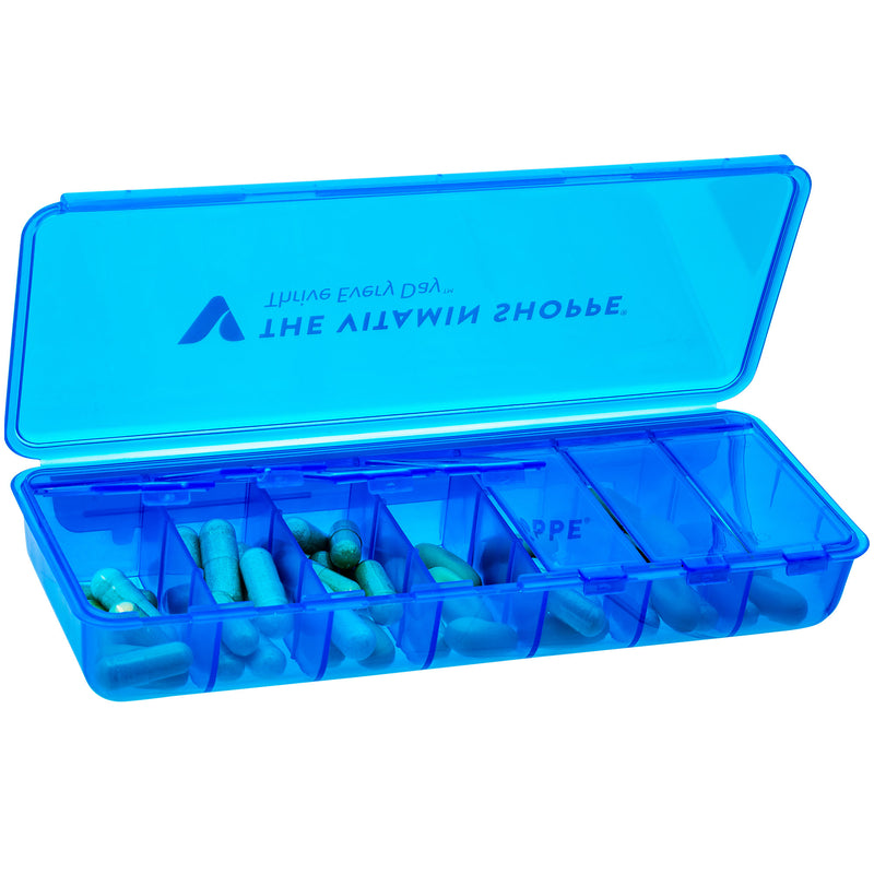 Pastillero Seven Pack - Azul
